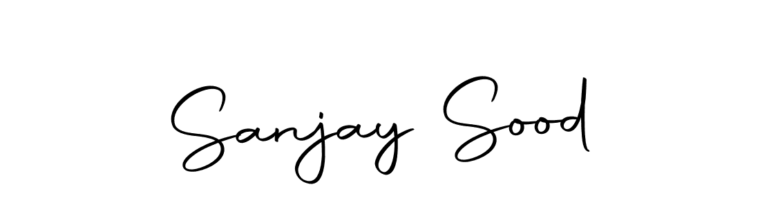 Make a beautiful signature design for name Sanjay Sood. Use this online signature maker to create a handwritten signature for free. Sanjay Sood signature style 10 images and pictures png
