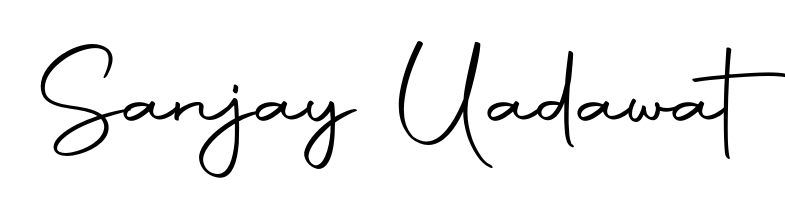 Autography-DOLnW is a professional signature style that is perfect for those who want to add a touch of class to their signature. Get Sanjay Uadawat name fancy signature for free. Sanjay Uadawat signature style 10 images and pictures png