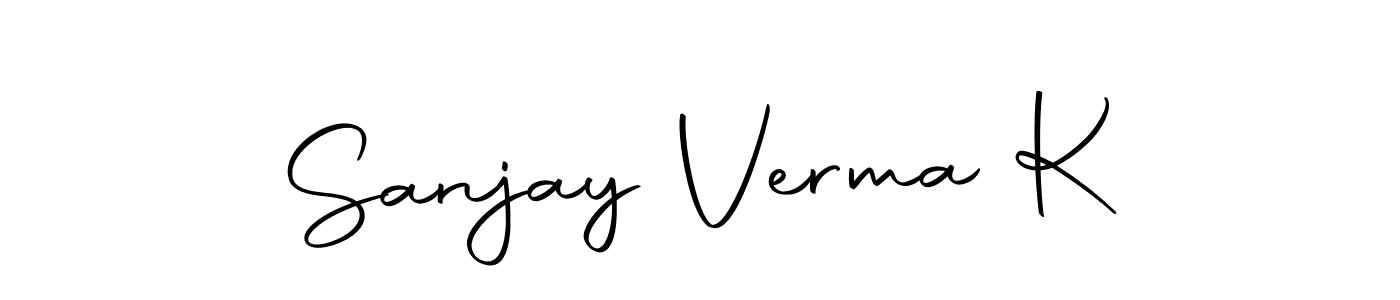 You can use this online signature creator to create a handwritten signature for the name Sanjay Verma K. This is the best online autograph maker. Sanjay Verma K signature style 10 images and pictures png