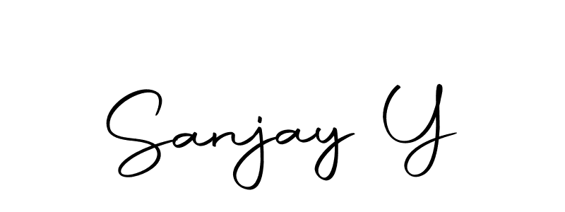 Make a beautiful signature design for name Sanjay Y. Use this online signature maker to create a handwritten signature for free. Sanjay Y signature style 10 images and pictures png