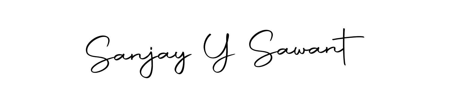 Make a beautiful signature design for name Sanjay Y Sawant. Use this online signature maker to create a handwritten signature for free. Sanjay Y Sawant signature style 10 images and pictures png