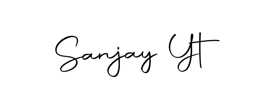 How to make Sanjay Yt signature? Autography-DOLnW is a professional autograph style. Create handwritten signature for Sanjay Yt name. Sanjay Yt signature style 10 images and pictures png