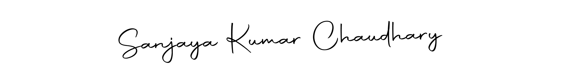 if you are searching for the best signature style for your name Sanjaya Kumar Chaudhary. so please give up your signature search. here we have designed multiple signature styles  using Autography-DOLnW. Sanjaya Kumar Chaudhary signature style 10 images and pictures png