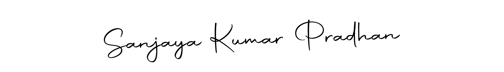 Make a beautiful signature design for name Sanjaya Kumar Pradhan. With this signature (Autography-DOLnW) style, you can create a handwritten signature for free. Sanjaya Kumar Pradhan signature style 10 images and pictures png