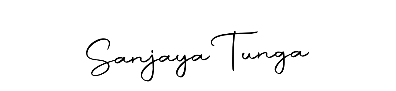 if you are searching for the best signature style for your name Sanjaya Tunga. so please give up your signature search. here we have designed multiple signature styles  using Autography-DOLnW. Sanjaya Tunga signature style 10 images and pictures png