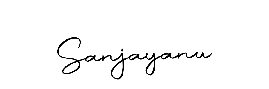 Use a signature maker to create a handwritten signature online. With this signature software, you can design (Autography-DOLnW) your own signature for name Sanjayanu. Sanjayanu signature style 10 images and pictures png