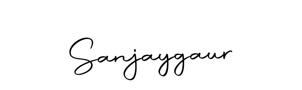 Create a beautiful signature design for name Sanjaygaur. With this signature (Autography-DOLnW) fonts, you can make a handwritten signature for free. Sanjaygaur signature style 10 images and pictures png