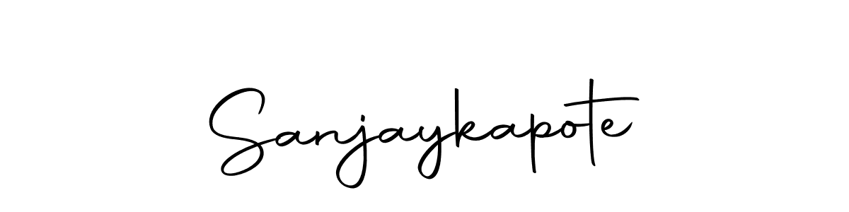 if you are searching for the best signature style for your name Sanjaykapote. so please give up your signature search. here we have designed multiple signature styles  using Autography-DOLnW. Sanjaykapote signature style 10 images and pictures png