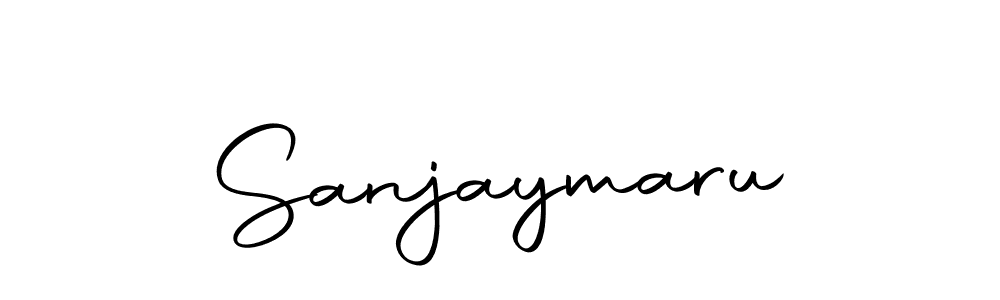 Make a beautiful signature design for name Sanjaymaru. Use this online signature maker to create a handwritten signature for free. Sanjaymaru signature style 10 images and pictures png