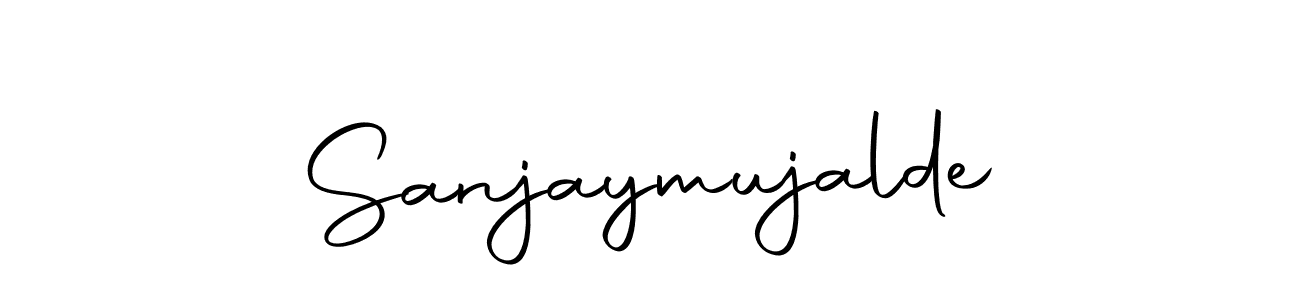 How to make Sanjaymujalde signature? Autography-DOLnW is a professional autograph style. Create handwritten signature for Sanjaymujalde name. Sanjaymujalde signature style 10 images and pictures png