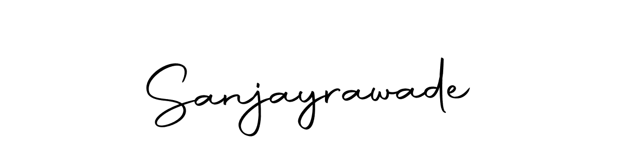 Create a beautiful signature design for name Sanjayrawade. With this signature (Autography-DOLnW) fonts, you can make a handwritten signature for free. Sanjayrawade signature style 10 images and pictures png