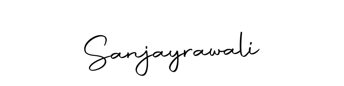 How to make Sanjayrawali name signature. Use Autography-DOLnW style for creating short signs online. This is the latest handwritten sign. Sanjayrawali signature style 10 images and pictures png