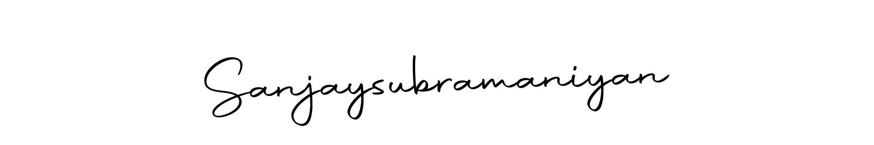 Once you've used our free online signature maker to create your best signature Autography-DOLnW style, it's time to enjoy all of the benefits that Sanjaysubramaniyan name signing documents. Sanjaysubramaniyan signature style 10 images and pictures png