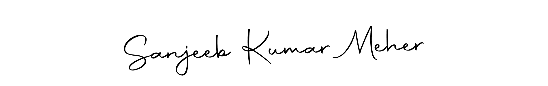 Make a beautiful signature design for name Sanjeeb Kumar Meher. With this signature (Autography-DOLnW) style, you can create a handwritten signature for free. Sanjeeb Kumar Meher signature style 10 images and pictures png