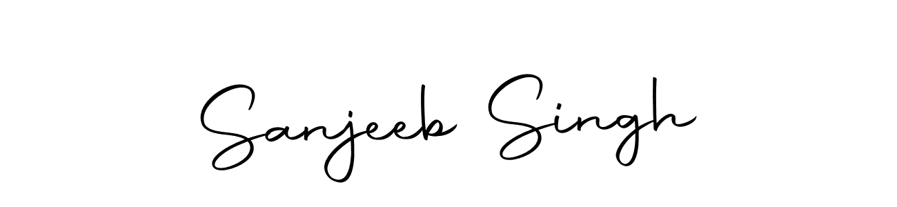 Make a beautiful signature design for name Sanjeeb Singh. With this signature (Autography-DOLnW) style, you can create a handwritten signature for free. Sanjeeb Singh signature style 10 images and pictures png
