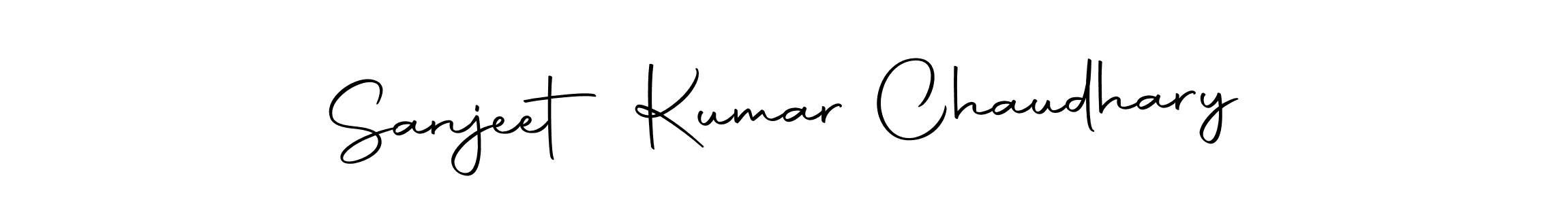 Make a beautiful signature design for name Sanjeet Kumar Chaudhary. With this signature (Autography-DOLnW) style, you can create a handwritten signature for free. Sanjeet Kumar Chaudhary signature style 10 images and pictures png