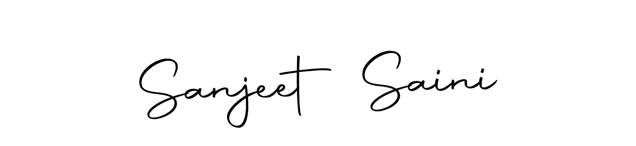 Make a beautiful signature design for name Sanjeet Saini. Use this online signature maker to create a handwritten signature for free. Sanjeet Saini signature style 10 images and pictures png