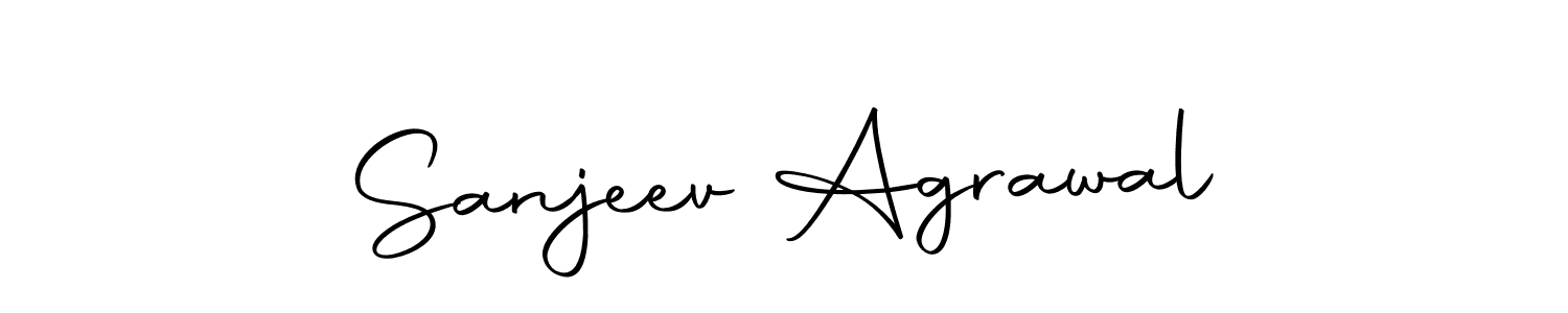 Make a beautiful signature design for name Sanjeev Agrawal. With this signature (Autography-DOLnW) style, you can create a handwritten signature for free. Sanjeev Agrawal signature style 10 images and pictures png