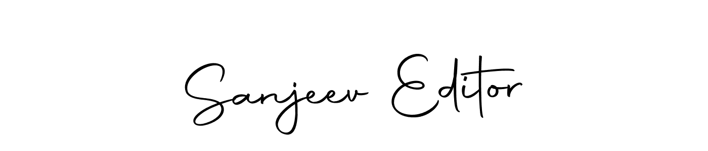 Sanjeev Editor stylish signature style. Best Handwritten Sign (Autography-DOLnW) for my name. Handwritten Signature Collection Ideas for my name Sanjeev Editor. Sanjeev Editor signature style 10 images and pictures png