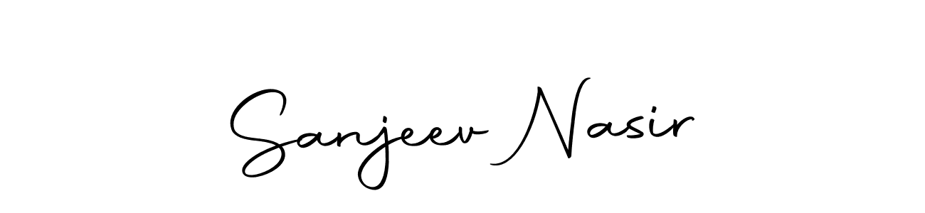 Design your own signature with our free online signature maker. With this signature software, you can create a handwritten (Autography-DOLnW) signature for name Sanjeev Nasir. Sanjeev Nasir signature style 10 images and pictures png
