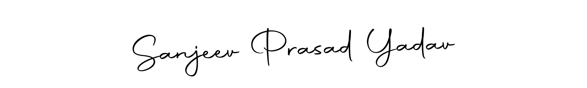 Here are the top 10 professional signature styles for the name Sanjeev Prasad Yadav. These are the best autograph styles you can use for your name. Sanjeev Prasad Yadav signature style 10 images and pictures png