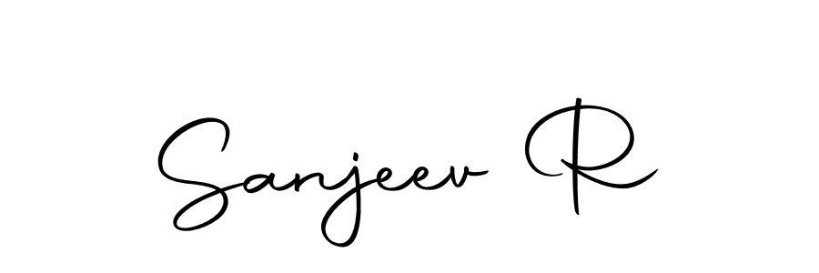 The best way (Autography-DOLnW) to make a short signature is to pick only two or three words in your name. The name Sanjeev R include a total of six letters. For converting this name. Sanjeev R signature style 10 images and pictures png