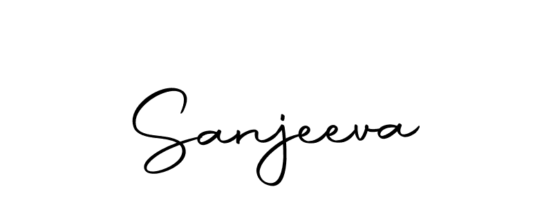 Use a signature maker to create a handwritten signature online. With this signature software, you can design (Autography-DOLnW) your own signature for name Sanjeeva. Sanjeeva signature style 10 images and pictures png