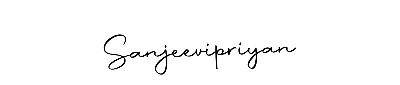 Use a signature maker to create a handwritten signature online. With this signature software, you can design (Autography-DOLnW) your own signature for name Sanjeevipriyan. Sanjeevipriyan signature style 10 images and pictures png