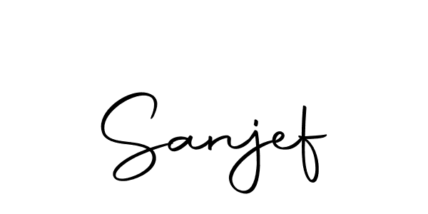 Also we have Sanjef name is the best signature style. Create professional handwritten signature collection using Autography-DOLnW autograph style. Sanjef signature style 10 images and pictures png