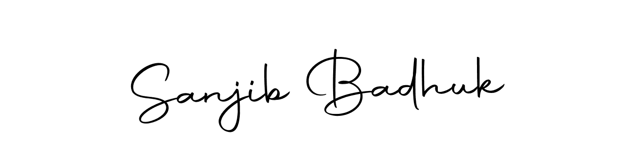 if you are searching for the best signature style for your name Sanjib Badhuk. so please give up your signature search. here we have designed multiple signature styles  using Autography-DOLnW. Sanjib Badhuk signature style 10 images and pictures png