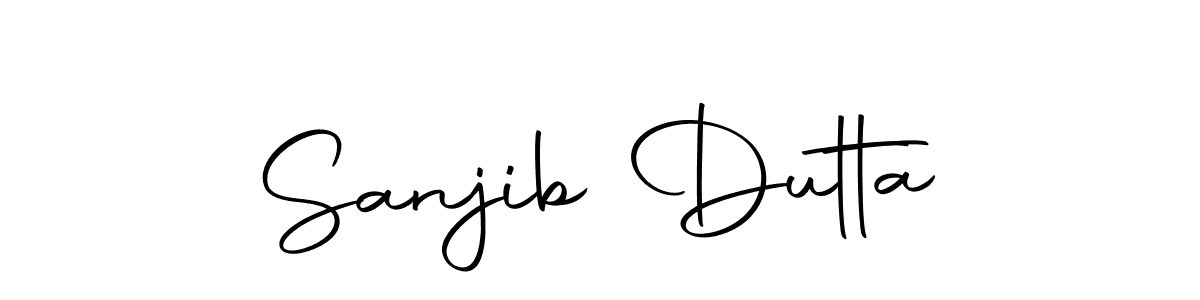 Use a signature maker to create a handwritten signature online. With this signature software, you can design (Autography-DOLnW) your own signature for name Sanjib Dutta. Sanjib Dutta signature style 10 images and pictures png