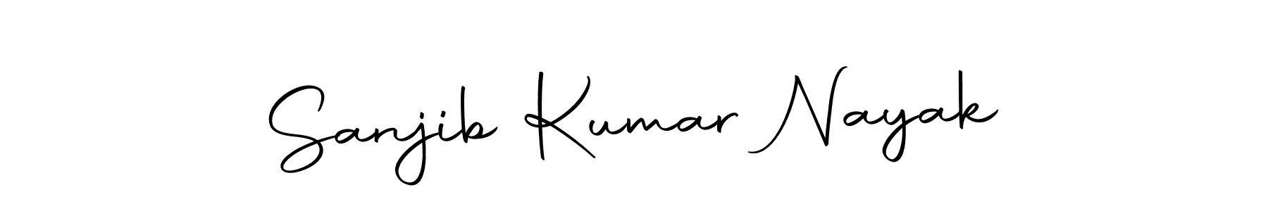 How to make Sanjib Kumar Nayak signature? Autography-DOLnW is a professional autograph style. Create handwritten signature for Sanjib Kumar Nayak name. Sanjib Kumar Nayak signature style 10 images and pictures png