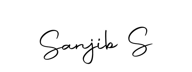 if you are searching for the best signature style for your name Sanjib S. so please give up your signature search. here we have designed multiple signature styles  using Autography-DOLnW. Sanjib S signature style 10 images and pictures png