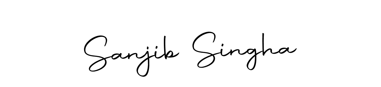 You should practise on your own different ways (Autography-DOLnW) to write your name (Sanjib Singha) in signature. don't let someone else do it for you. Sanjib Singha signature style 10 images and pictures png