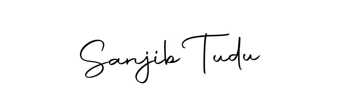 You should practise on your own different ways (Autography-DOLnW) to write your name (Sanjib Tudu) in signature. don't let someone else do it for you. Sanjib Tudu signature style 10 images and pictures png