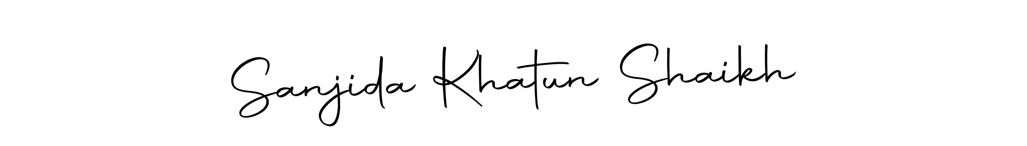 Sanjida Khatun Shaikh stylish signature style. Best Handwritten Sign (Autography-DOLnW) for my name. Handwritten Signature Collection Ideas for my name Sanjida Khatun Shaikh. Sanjida Khatun Shaikh signature style 10 images and pictures png