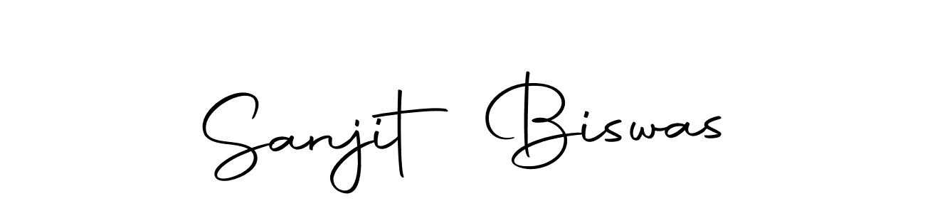 Use a signature maker to create a handwritten signature online. With this signature software, you can design (Autography-DOLnW) your own signature for name Sanjit Biswas. Sanjit Biswas signature style 10 images and pictures png