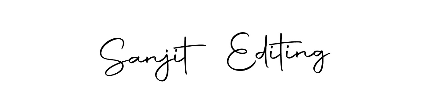 Use a signature maker to create a handwritten signature online. With this signature software, you can design (Autography-DOLnW) your own signature for name Sanjit Editing. Sanjit Editing signature style 10 images and pictures png
