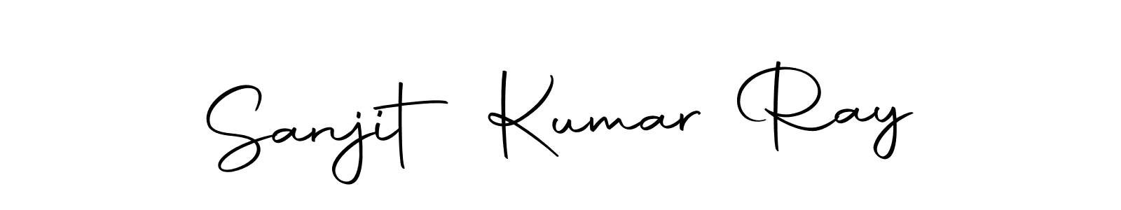 Make a short Sanjit Kumar Ray signature style. Manage your documents anywhere anytime using Autography-DOLnW. Create and add eSignatures, submit forms, share and send files easily. Sanjit Kumar Ray signature style 10 images and pictures png