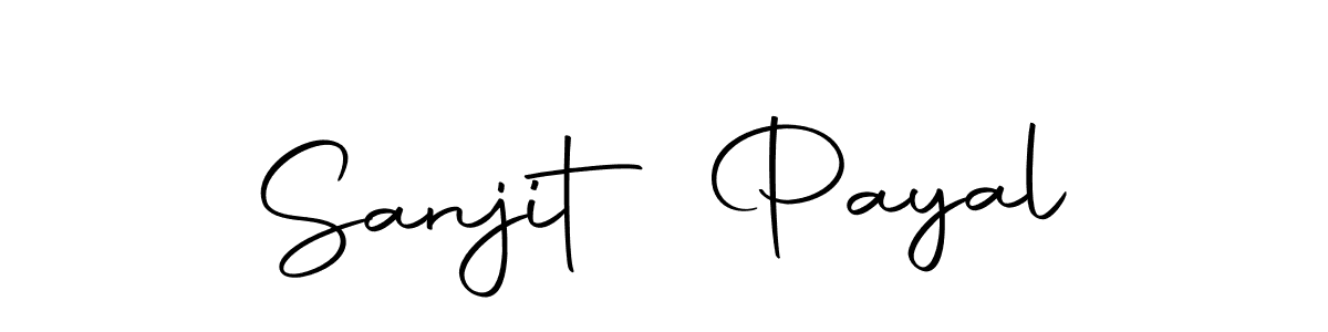 Make a beautiful signature design for name Sanjit Payal. Use this online signature maker to create a handwritten signature for free. Sanjit Payal signature style 10 images and pictures png