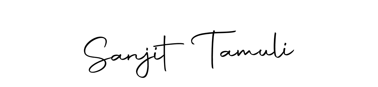 Also we have Sanjit Tamuli name is the best signature style. Create professional handwritten signature collection using Autography-DOLnW autograph style. Sanjit Tamuli signature style 10 images and pictures png