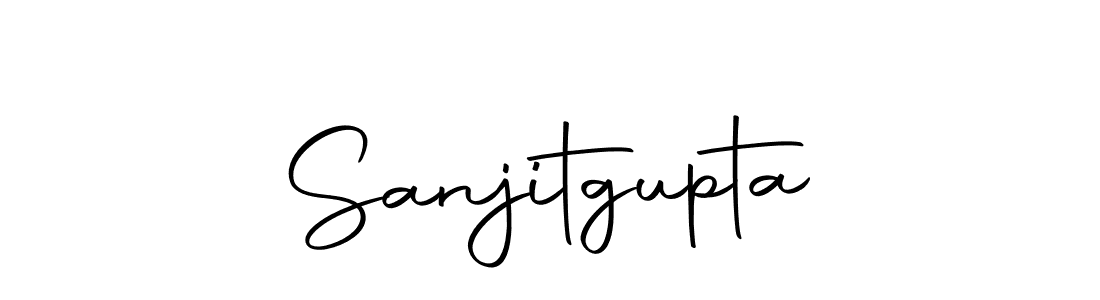 How to make Sanjitgupta signature? Autography-DOLnW is a professional autograph style. Create handwritten signature for Sanjitgupta name. Sanjitgupta signature style 10 images and pictures png