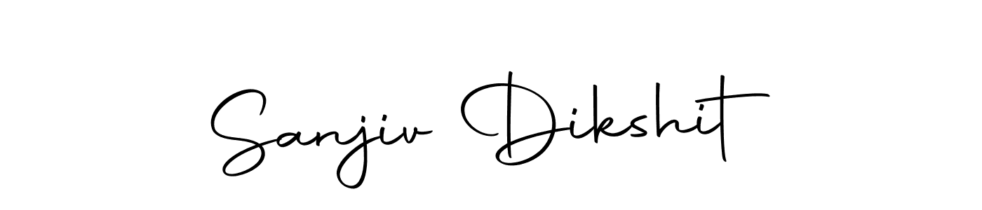 Use a signature maker to create a handwritten signature online. With this signature software, you can design (Autography-DOLnW) your own signature for name Sanjiv Dikshit. Sanjiv Dikshit signature style 10 images and pictures png