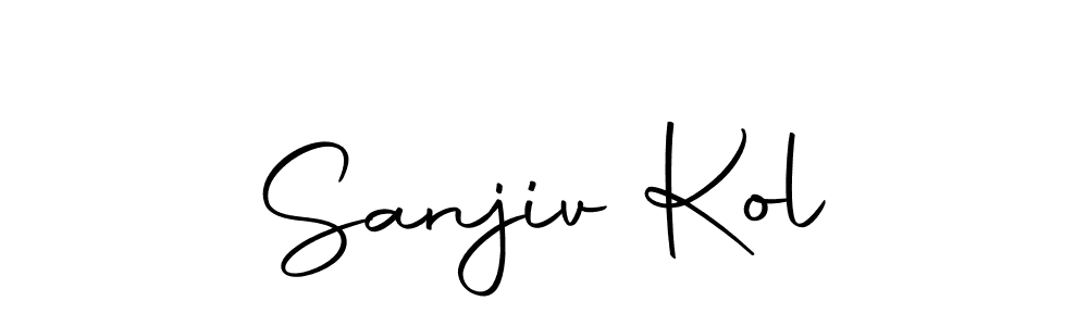 You can use this online signature creator to create a handwritten signature for the name Sanjiv Kol. This is the best online autograph maker. Sanjiv Kol signature style 10 images and pictures png