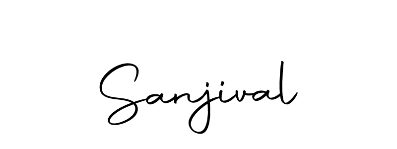 Use a signature maker to create a handwritten signature online. With this signature software, you can design (Autography-DOLnW) your own signature for name Sanjival. Sanjival signature style 10 images and pictures png