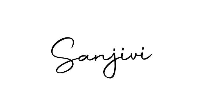 How to make Sanjivi signature? Autography-DOLnW is a professional autograph style. Create handwritten signature for Sanjivi name. Sanjivi signature style 10 images and pictures png