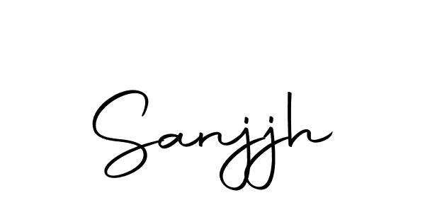 Once you've used our free online signature maker to create your best signature Autography-DOLnW style, it's time to enjoy all of the benefits that Sanjjh name signing documents. Sanjjh signature style 10 images and pictures png