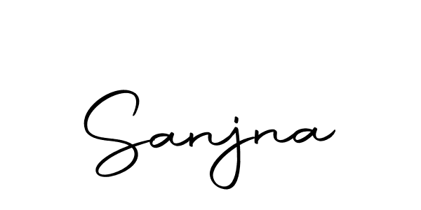 Make a beautiful signature design for name Sanjna. With this signature (Autography-DOLnW) style, you can create a handwritten signature for free. Sanjna signature style 10 images and pictures png