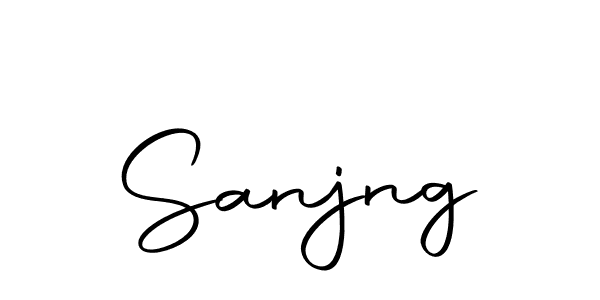 Sanjng stylish signature style. Best Handwritten Sign (Autography-DOLnW) for my name. Handwritten Signature Collection Ideas for my name Sanjng. Sanjng signature style 10 images and pictures png