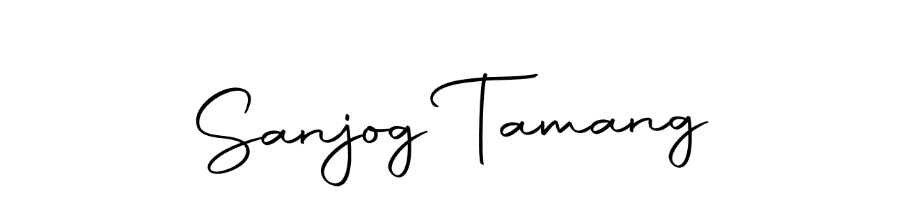 The best way (Autography-DOLnW) to make a short signature is to pick only two or three words in your name. The name Sanjog Tamang include a total of six letters. For converting this name. Sanjog Tamang signature style 10 images and pictures png